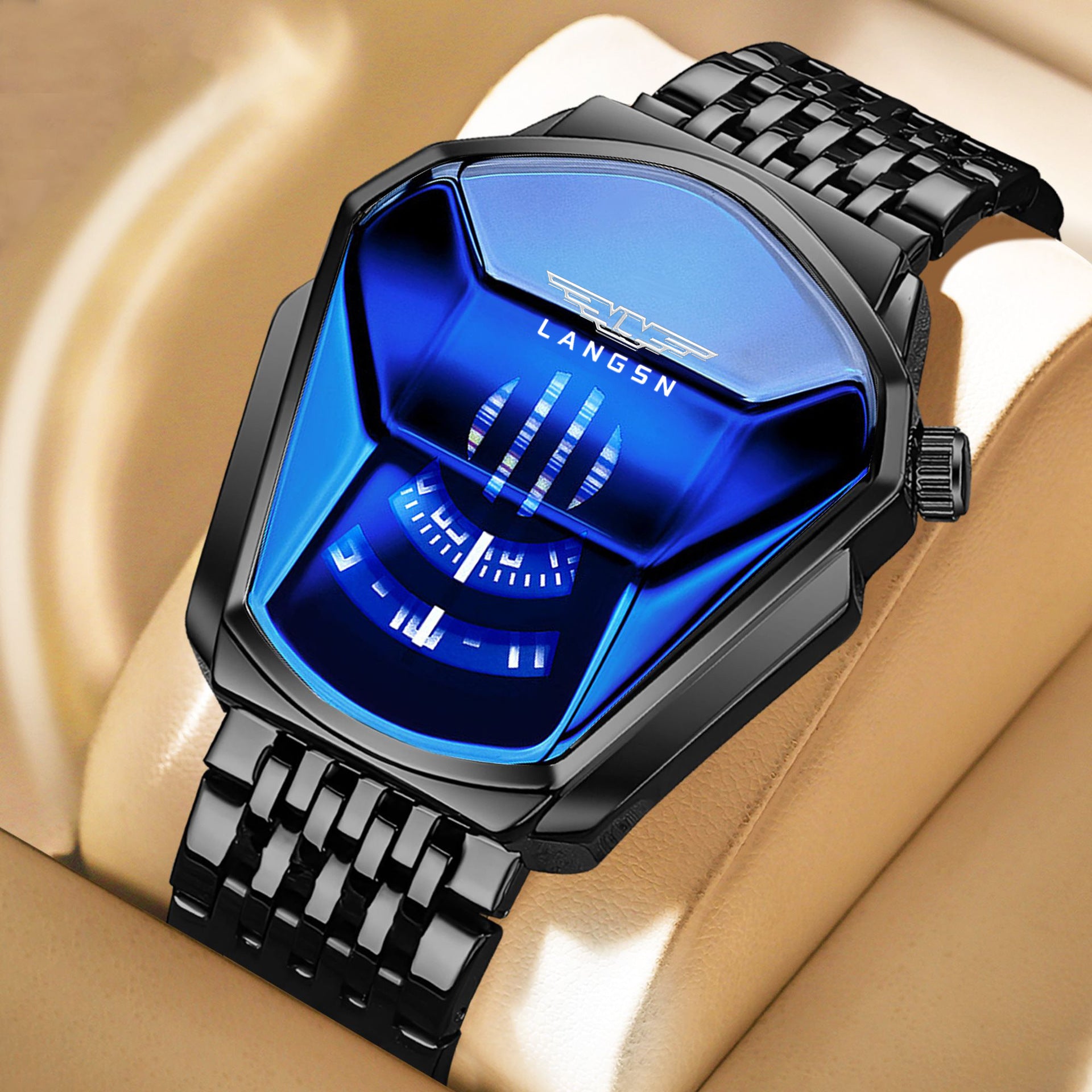 Elegante, Reloj de hombre personalizado – Reloj de Lujo para Hombre - ariascreative