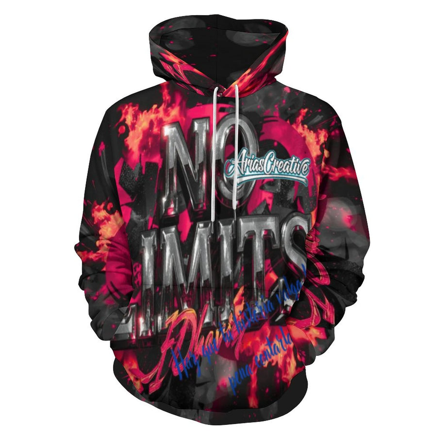 Sudadera unisex AriasCreative “No Limits” – Streetwear Urbano Premium