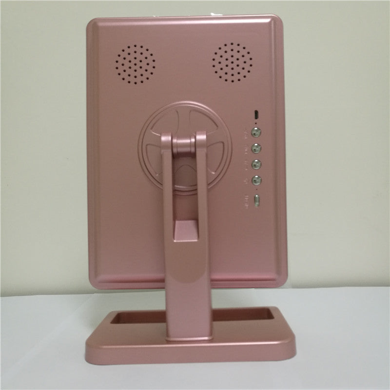 Espejo de Maquillaje LED con Bluetooth y Aumento 10X, Pantalla Táctil, 20 Luces Regulables - ariascreative