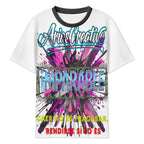 Camiseta casual de hombre de AriasCreative™ en manga corta, estilo arte y streetwear de la marca peaprint.