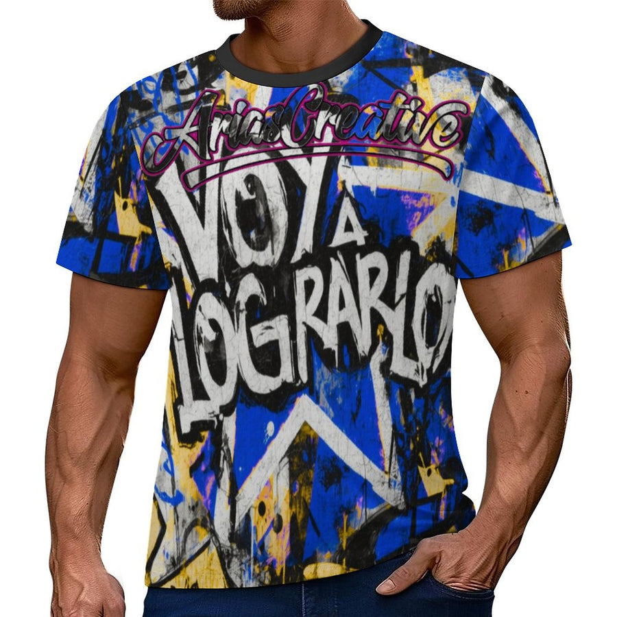 Camiseta AriasCreative “Voy a lograrlo” – Street Motivation Edition