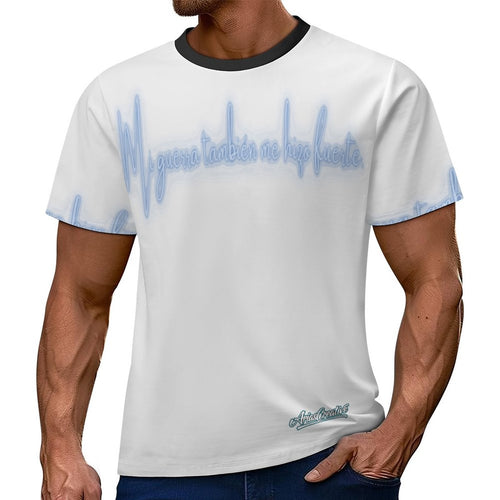 Camiseta manga corta AriasCreative Conejo Urbano, streetwear premium con diseño 3D en la parte frontal, color negro.