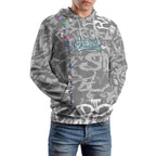 Sudadera con capucha Urban Luxury Edition de AriasCreative, estilo streetwear premium en color gris con detalles modernos.