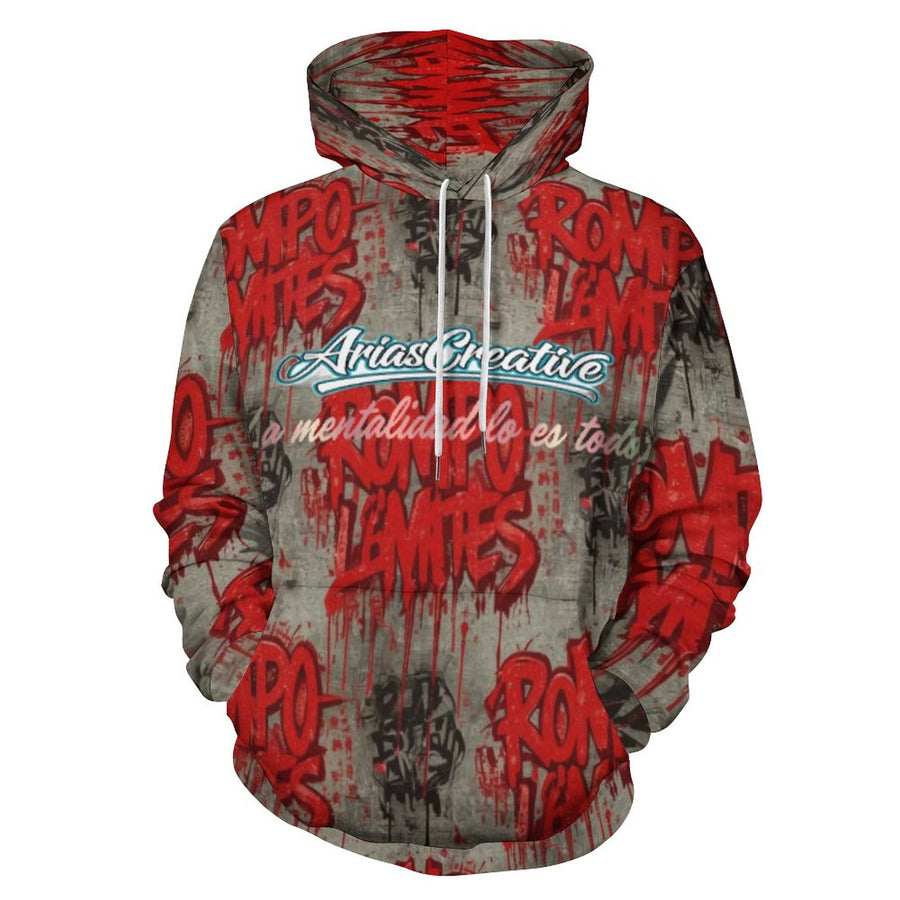 🧥 Sudadera Unisex "Rompo Mis Límites" – Streetwear de Alto Impacto