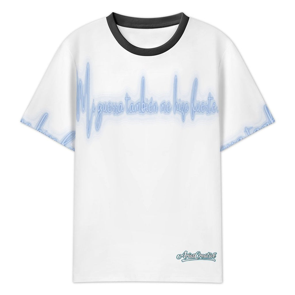 Camiseta manga corta AriasCreative Conejo Urbano, streetwear premium con diseño 3D en la parte frontal, color negro.