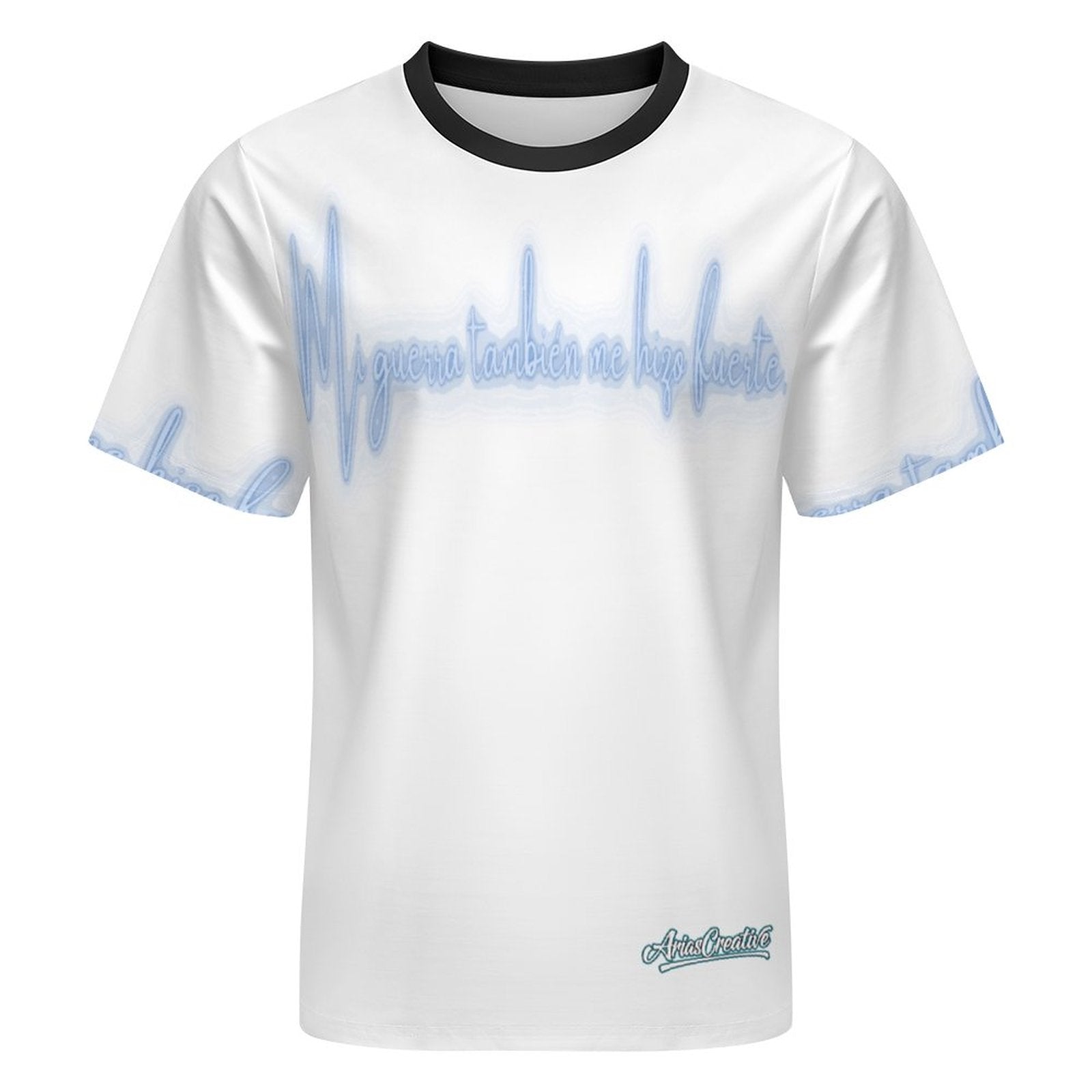 Camiseta manga corta AriasCreative Conejo Urbano, streetwear premium con diseño 3D en colores vibrantes.